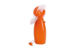 Hand-fan "Swirl" with neck cord