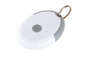 Key ring "Neat" with a microfiber cloth for cleaning glasses or camera lenses