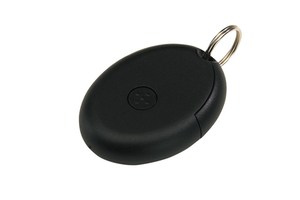 Key ring "Neat" with a microfiber cloth for cleaning glasses or camera lenses