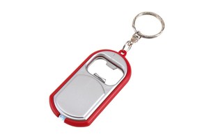 Key ring "Open light" with a LED light, bottle opener and key ring