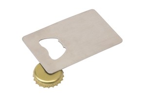 Bottle opener "Steel": with large advertising area