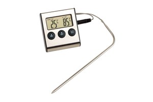 Cooking thermometer "Gourmet" with LCD screen (for °C and °F)