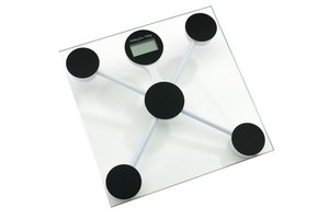 Personal weight scale "Ideal", tempered glass, capacity 2-150kg