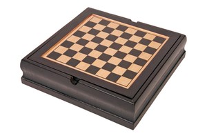 Game set "Family-fun" in wooden box