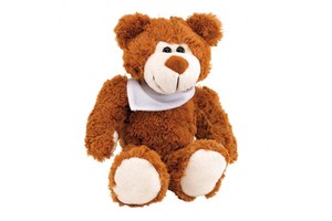 Teddy "Grace" with a printable neck scarf