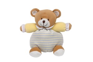 Plush bear "Toni" with soft body, without imprint suitable for children under 3 years