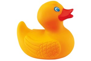 Vinyl duck "Betty"
