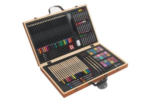 Art colouring set "Monet" in wooden box