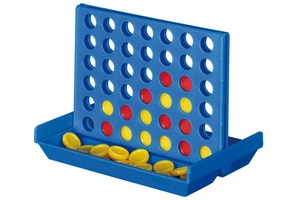 Travel game "4 in a line"