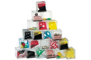 Patience games "Tricky thing", 24 pieces assorted in display carton, price per piece