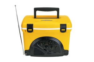 Cooler box "Cool music" with radio, approximately 4l capacity