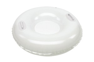 Inflatable swimming ring "On the Beach" with 2 elastic handles