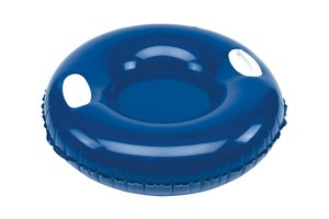 Inflatable swimming ring "On the beach" with 2 elastic handles