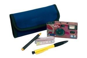 Accident car kit "Emergency" incl. disposable camera