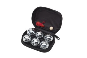 Mini bouleset "David" in black pouch