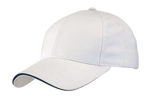 6 panel sandwich cap "Liberty" heavy brushed