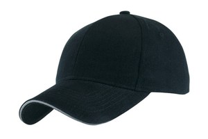 6 panel sandwich cap "Liberty" heavy brushed