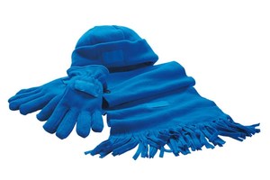 Soft polar fleece set "Triple", consists of 3 pieces, includes a printable label