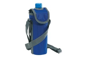 Carrying cooler bag "Easycool" for 0,5 litre bottle with Velcro fastener and drink opening