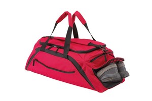 Sports bag "Shark" with a zip main pocket and an oval opening