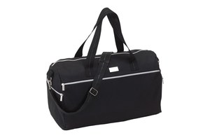 Sports bag "Silver line" with removable metal logo