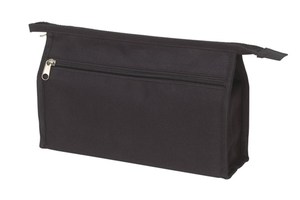 Toilet bag "Night & Day" with main zip pocket and front zip pocket