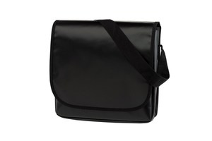 Shoulder bag "Clever" with heavy duty material, flap with a Velcro fastener