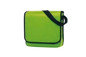 Shoulder bag "Clever" with heavy duty material, flap with a Velcro fastener