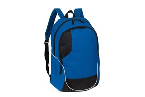 Backpack "Curve": zippered main compartment and zippered front compartment