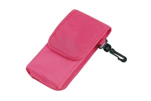 Shopping bag "Shoppy" with long handles and plastic eye to hang up the colour matching bag