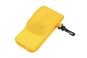 Shopping bag "Shoppy" with long handles and plastic eye to hang up the colour matching bag