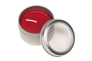 Candle "Emotion" in a tin
