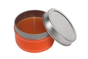 Scented candles "Indian Summer" in metal box