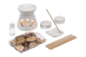Scented candle set "Silence", packed in a gift box