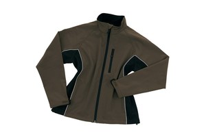 Soft shell jacket "All rounder" with 3 layers (woven surface, membrane, micro fleece) with a zip, M