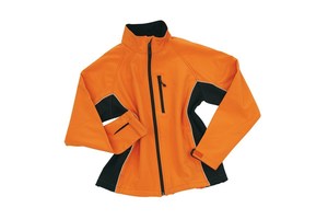 Soft shell jacket "All rounder" with 3 layers (woven surface, membrane, micro fleece) with a zip, M