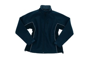 Soft shell jacket "All rounder" with 3 layers (woven surface, membrane, micro fleece) with a zip, L