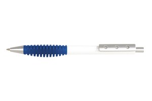 Ballpoint pen "Touch" with a large metal refill, blue ink