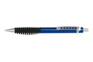 Aluminium ballpoint pen "Metal Touch" with a large metal refill, black ink