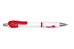 Ballpoint pen "Blob" with pressure mechanism and with black ink
