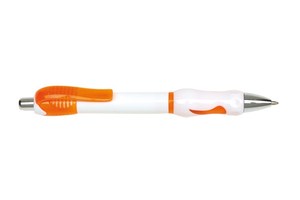 Ballpoint pen "Blob" with pressure mechanism and with black ink