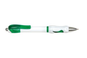 Ballpoint pen "Blob" with pressure mechanism and with black ink