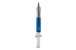 Ballpoint pen "Injection", blue refill