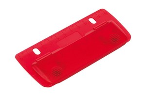 Mini punch "Page" with built-in ruler
