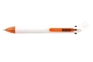 4 in 1 ballpoint pen "Fuerte" with lead and 3 ink refills - black, red and blue