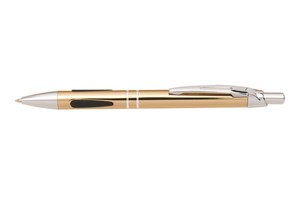 Aluminium ballpoint pen "Lucerne", large refill, black ink