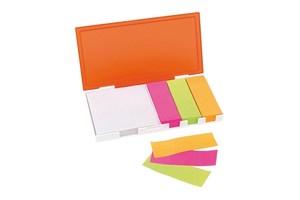 Memobox "Note" includes a note pad with 100 pages and memo flags