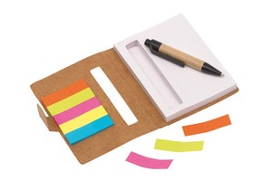 Mini notebook "Memo" with ballpoint pen (black ink)