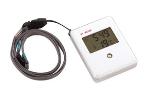 UV measuring device "Safer Sun" to determine the UVA and UVB radiation