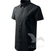 Košile pánská Shirt short sleeve černá 2XL